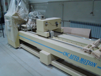 3-х осевой токарный станок с ЧПУ CNC Auto-Motion Columnmaster (2011) 