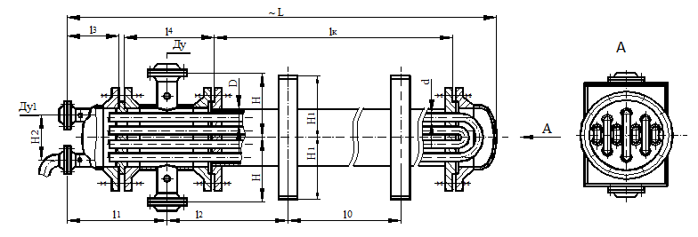 Теплообменник ТТМ5 48/108-1, 6/1, 6