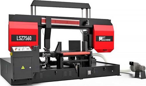 Станок ленточнопильный полуавтоматический LSZ7560 MetMachine с поворотной рамой