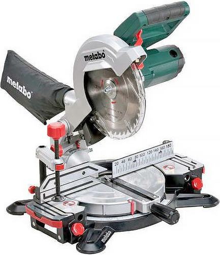 Пила торцовочная KS 216 M Lasercut 1350 Вт 120х60 мм лаз под Metabo 619216000